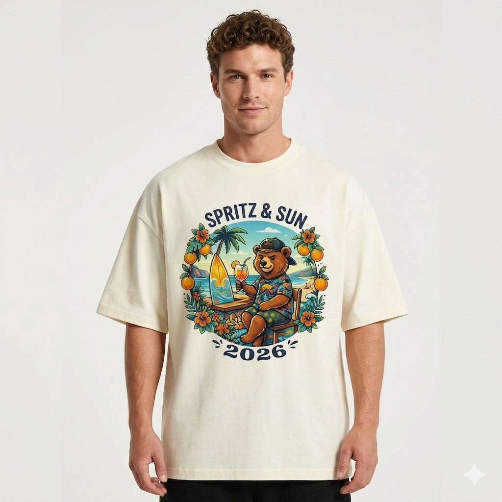 SPRITZ & SUN 2026 - T-shirt Premium Heavyweight (235 GSM)
