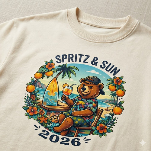 SPRITZ & SUN 2026 - T-shirt Premium Heavyweight (235 GSM)